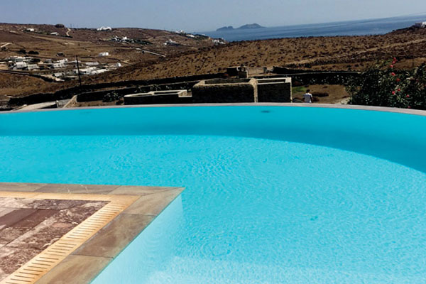 Poolside Mykonos