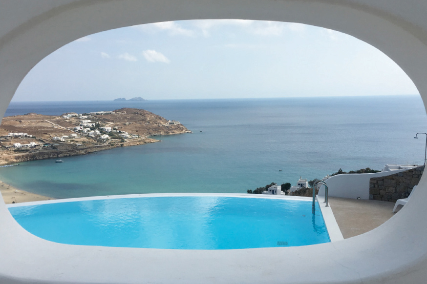 Poolside Mykonos, πισίνα στην περιοχή Καλό Λιβάδι